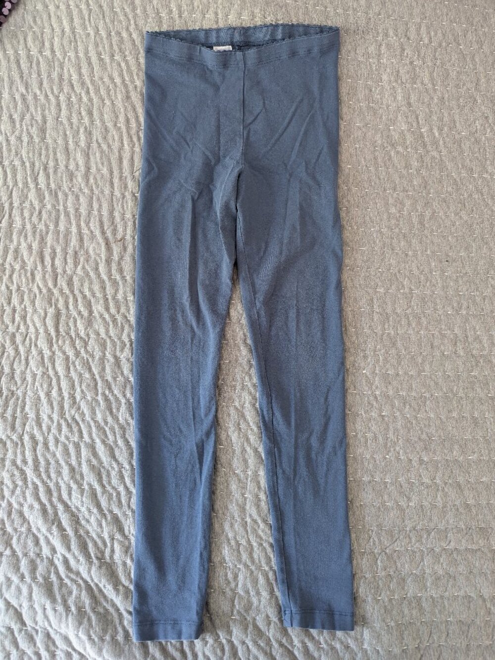 Tea Collection Girls Leggings - Size 10 - Slate Blue - Thick Cotton